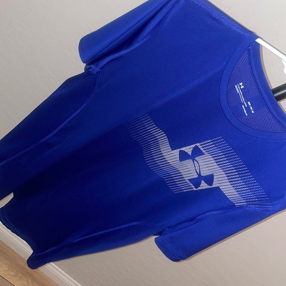 MENS size MEDIUM blue under armor tshirt - Picture 2 of 4